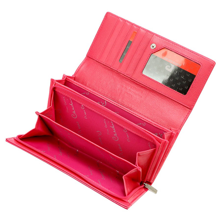 Portfel damski skóra naturalna + skóra ekologiczna Pierre Cardin