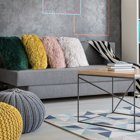 POSZEWKA CELIA 40 X 40 CM POMARAŃCZOWY