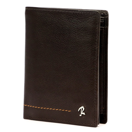Portfel męski skórzany skóra naturalna Rovicky 