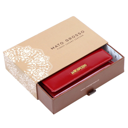 Portfel damski skórzany skóra naturalna Mato Grosso 