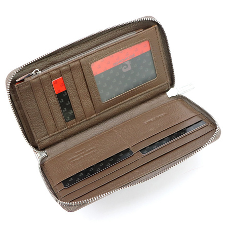 Portfel damski skórzany skóra naturalna Pierre Cardin 