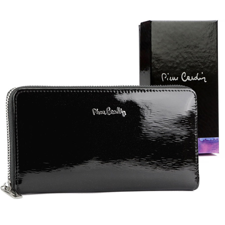 Portfel damski skórzany skóra naturalna Pierre Cardin 