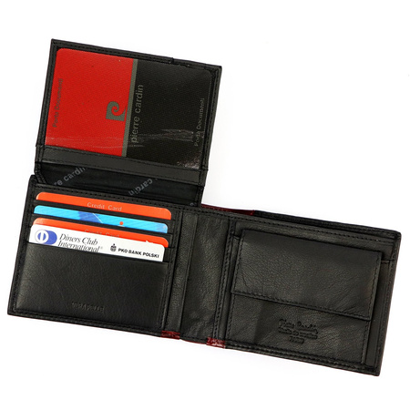 Portfel męski skórzany skóra naturalna Pierre Cardin