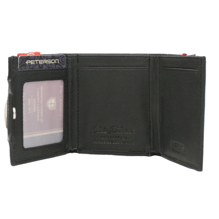 Portfel męski skórzany skóra naturalna  Peterson