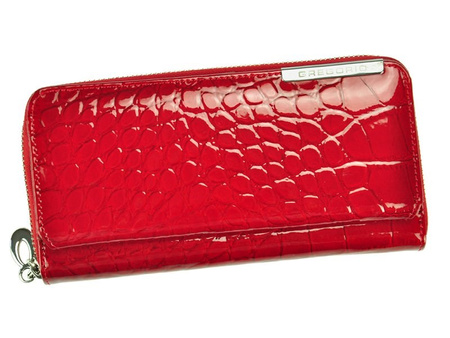 Portfel damski skóra naturalna skórzany Gregorio 