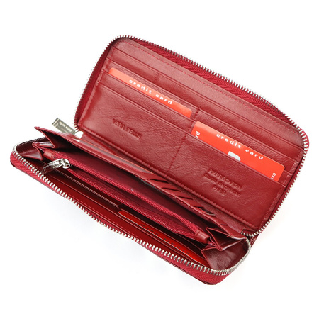 Portfel damski skórzany skóra naturalna Pierre Cardin