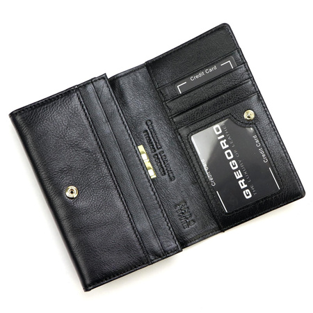 Portfel damski skórzany skóra naturalna Gregorio 