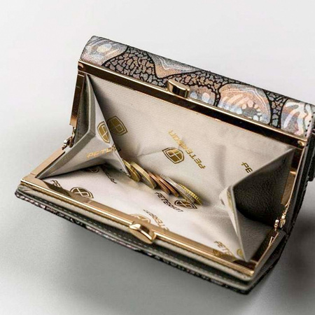 Portfel damski skórzany skóra naturalna  Peterson