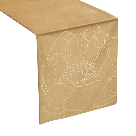 OBRUS BLINK 13 35 X 180 CM MIODOWY