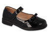 Befado balerinki buty eleganckie dla dziewczynki czarne 
