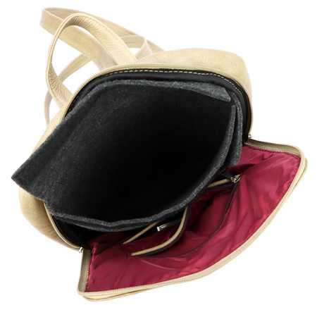 Plecak damski skórzany skóra naturalna Luka