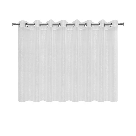 FIRANA GOTOWA EMMA 290 X 145 CM BIAŁY