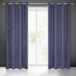 ZASŁONA GOTOWA JULIE 140 X 250 CM GRANATOWY
