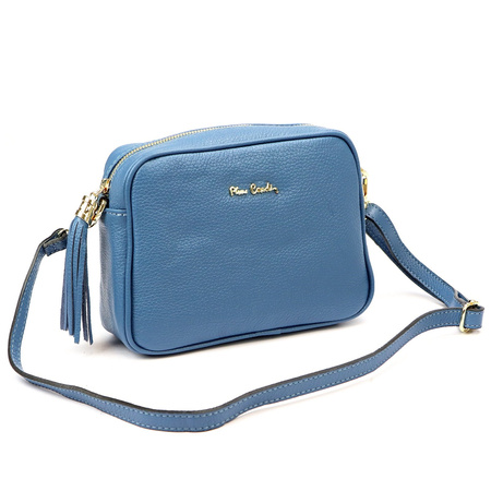 Torebka torebki skórzana skóra naturalna Pierre Cardin damska