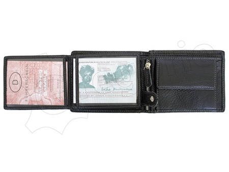 Portfel męski skórzany skóra naturalna Wild 