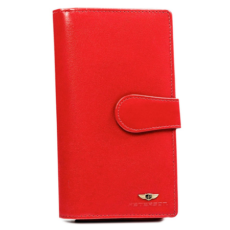 Portfel damski skórzany skóra naturalna  Peterson