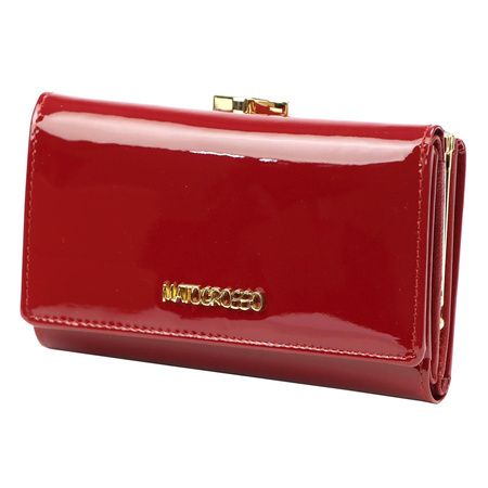 Portfel damski skórzany skóra naturalna Mato Grosso 