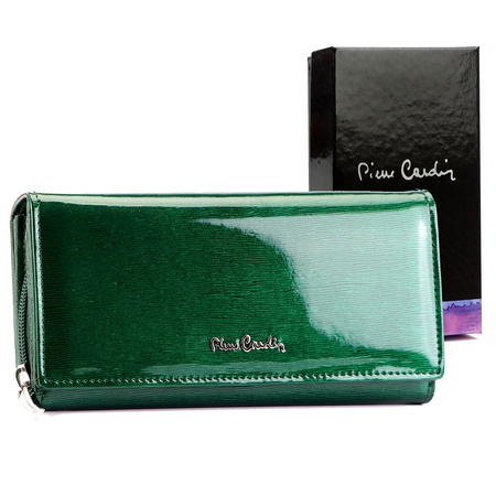 Portfel damski skórzany skóra naturalna Pierre Cardin 