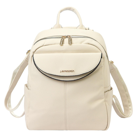 Plecak damski skórzany skóra ekologiczna Pierre Cardin