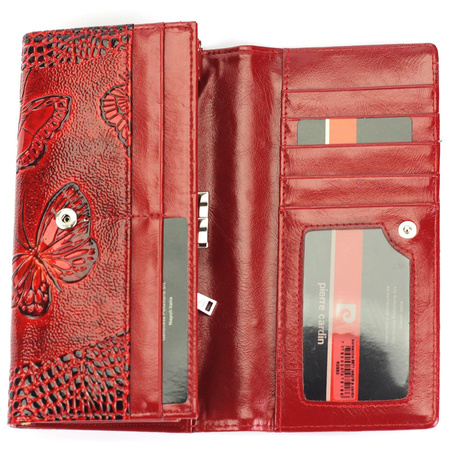 Portfel damski skóra ekologiczna Pierre Cardin