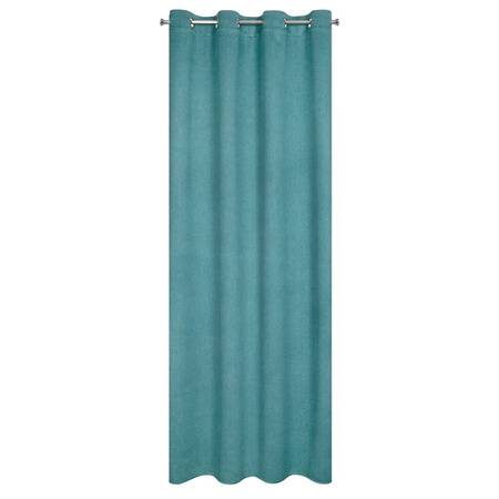 ZASŁONA GOTOWA CARLO 135 X 250 CM CIEMNOTURKUSOWY