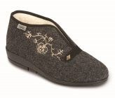 Dr Orto buty damskie kapcie Natural futro owcze