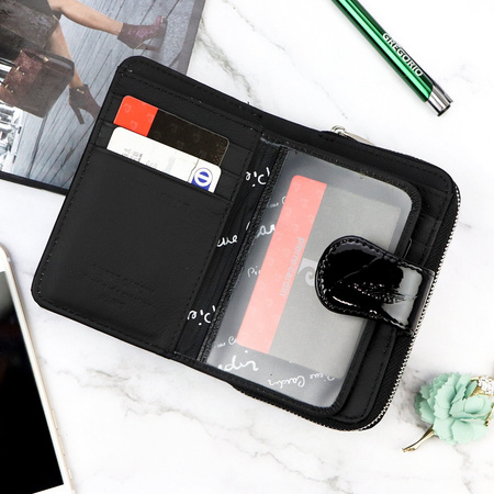 Portfel damski skóra naturalna skórzany Pierre Cardin