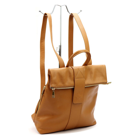 Skórzany pasek męski ELITE czarny 135-cm