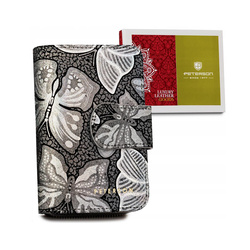 Portfel damski skórzany skóra naturalna  Peterson