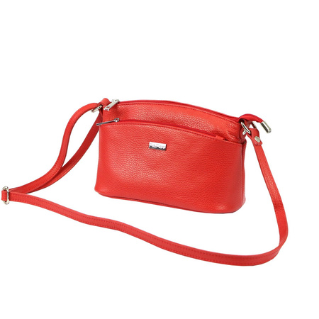 MiaMore torebka listonoszka skóra naturalna beżowy