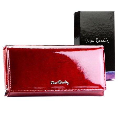 Portfel damski skórzany skóra naturalna Pierre Cardin