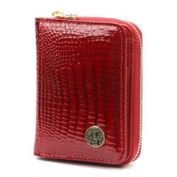 Portfel damski skórzany skóra naturalna Gregorio