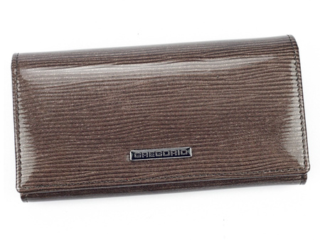 Portfel damski skórzany skóra naturalna Gregorio 