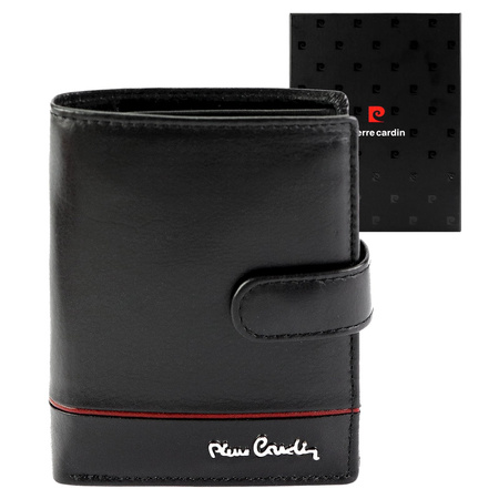Portfel męski skórzany skóra naturalna Pierre Cardin