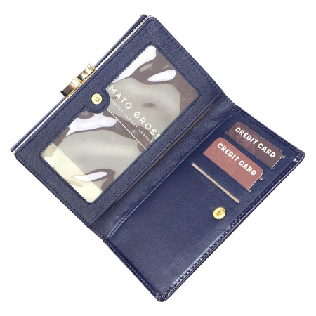 Portfel damski skórzany skóra naturalna Mato Grosso 