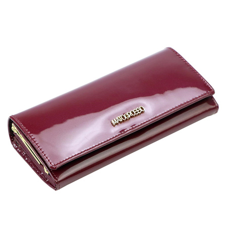 Portfel damski skórzany skóra naturalna Mato Grosso 