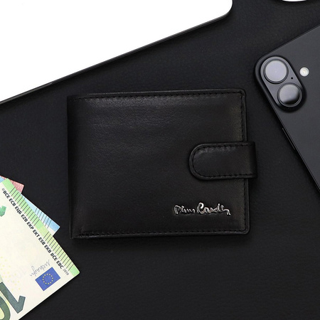Portfel męski skórzany skóra naturalna Pierre Cardin