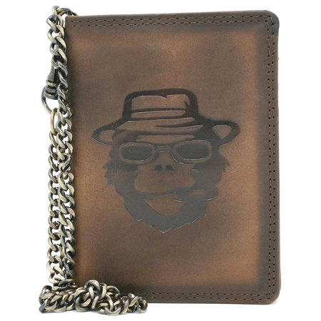 Portfel męski skórzany skóra naturalna  Classic Motorcycles 