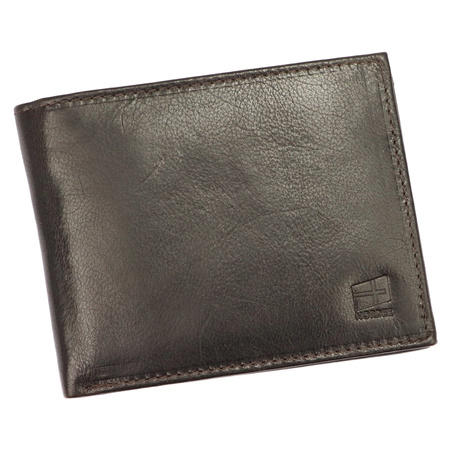 Portfel męski skórzany skóra naturalna Nordee