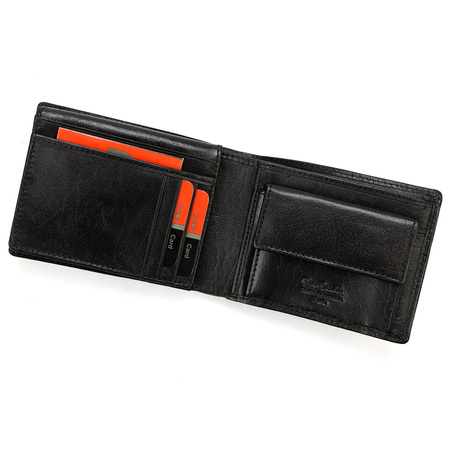 Portfel męski skórzany skóra naturalna Pierre Cardin
