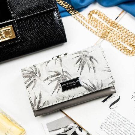 Portfel damski skóra naturalna skórzany Peterson