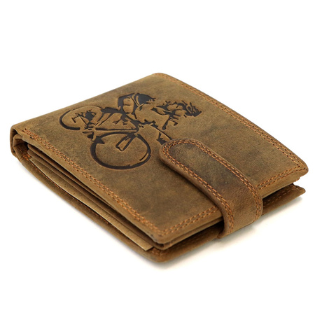 Portfel męski skórzany skóra naturalna Nordee