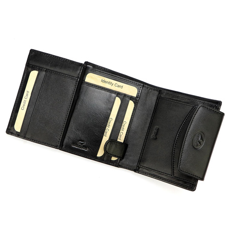 Portfel damski skórzany skóra naturalna El Forrest 