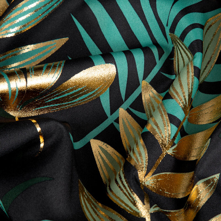 ZASŁONA GOTOWA MALTA 140 X 250 CM CZARNY