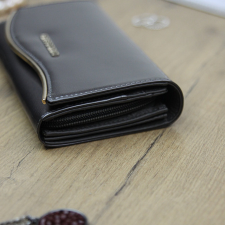 Portfel damski skórzany skóra naturalna Gregorio 