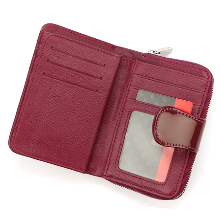 Portfel damski skórzany skóra naturalna Pierre Cardin 