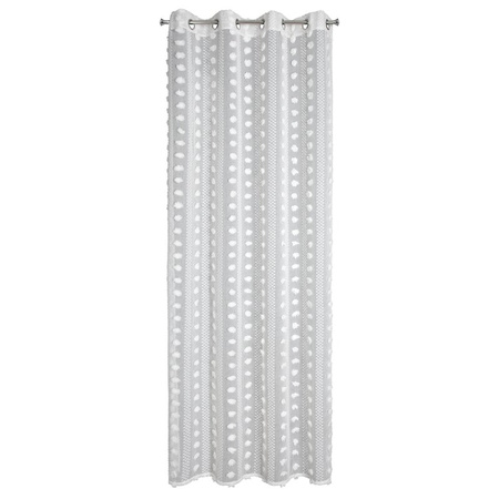 ZASŁONA GOTOWA ELENOR 140 X 250 CM BIAŁY