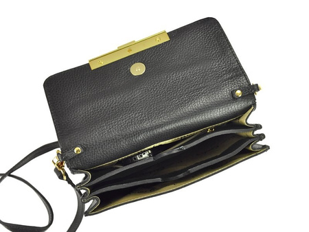 Torebka torebki skórzana skóra naturalna Pierre Cardin damska 