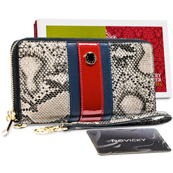 Portfel damski skórzany skóra naturalna  Peterson