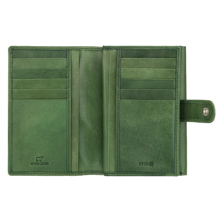 Portfel damski skórzany skóra naturalna El Forrest 